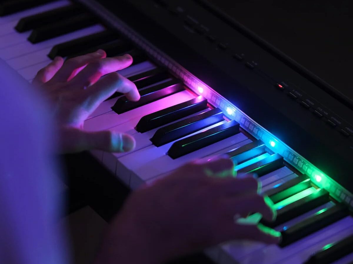 teclado led