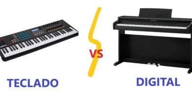 Diferencia entre piano electrico y teclado electrónico